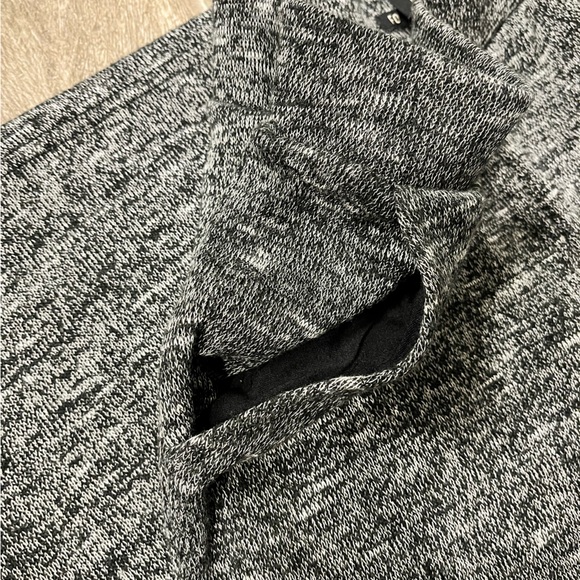 Forever 21 Women Career Capri Wide Leg Size S Gray Pockets Side Zip Soft - Picture 5 of 7